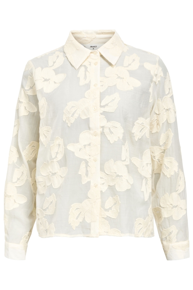 OBJTYLA L/S RE SHIRT CC3 23046960 White Sand
